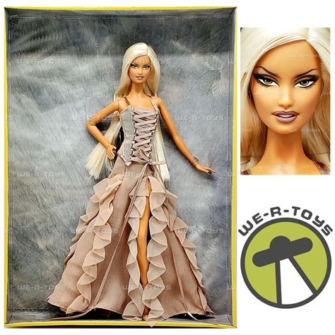 Versace Gold Label Collectible Barbie Doll 2004 Mattel B3457